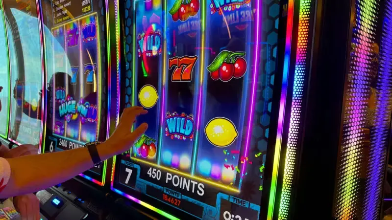 A focused BD player enjoying high-resolution, vivid slot games within a premium 8JJBET digital lobby